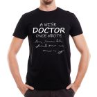 Tricou medic barbati A wise doctor