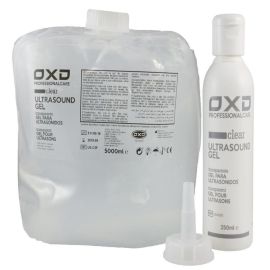 Gel ultrasunete OXD transparent 5L (pompa+flacon refolosibil)